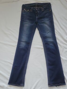 Big Star Women's Dark Blue Bootcut Stretch Jeans